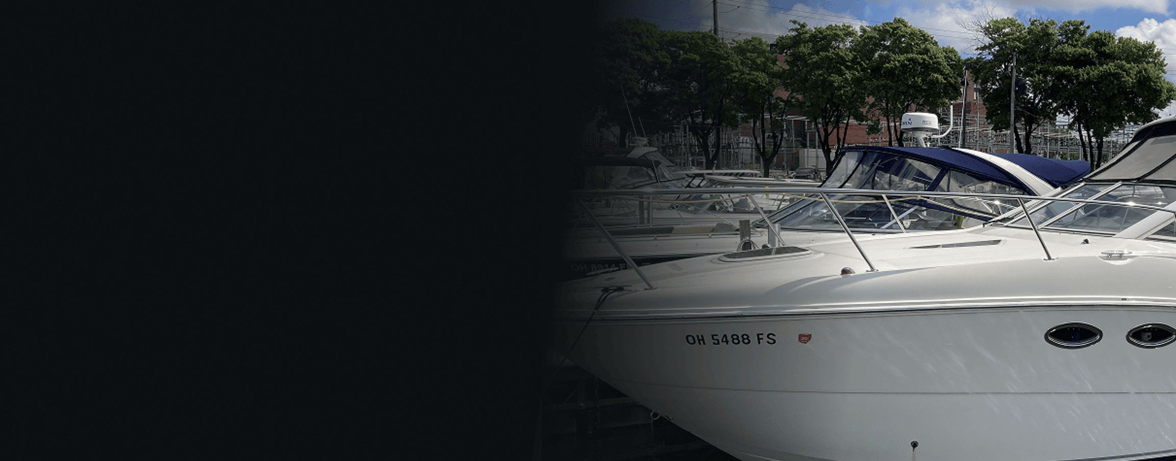 oh S488 FS boat in water at dock
